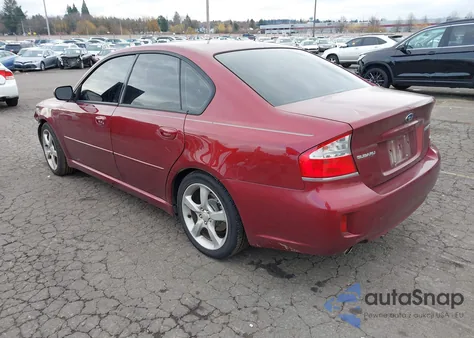 2009 Subaru Legacy 2.5I from USA, damaged, VIN 4S3BL616497236208